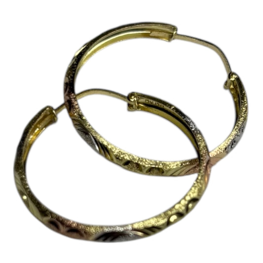 Arracadas oro 14k